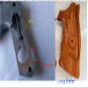 New Two Tones Wood Grip Compatible with Taurrus Raging Bull/Raging Hunter 454 460 480 500 Rough/Checker Padauk & Afzelia Wood #Rag08 view 3