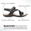 ABEO Oasis Women's Sandals | Metatarsal Support | Orthopedic Arch Support | Comfort Sandals | Built-In Metatarsal Pads - Black, 6 Medium view 4