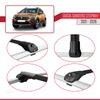 accessorypart Compatible with Dacia Sandero Stepway 3 2021-2026 ACE-1 Car Roof Rack Cross Bar Black Aluminium 2 Bars view 4