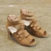ZBYY Wedges Sandals for Women,Summer Casual T-Strap Open Toe Platform Sandals with Chunky Low Heel Dressy Beach Sandals view 4