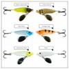FREEDOM TACKLE Freedom Flash | Premium Zinc Body Flash Jig | High-Vibration & Flashing Bass Lure | Silver Chrome, 5/16 oz view 3