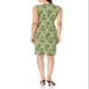 Kasper Womens Sleeveless Signature Wrap Business Casual Dress, Kiwi Multi/Kiwi, 18 US view 2