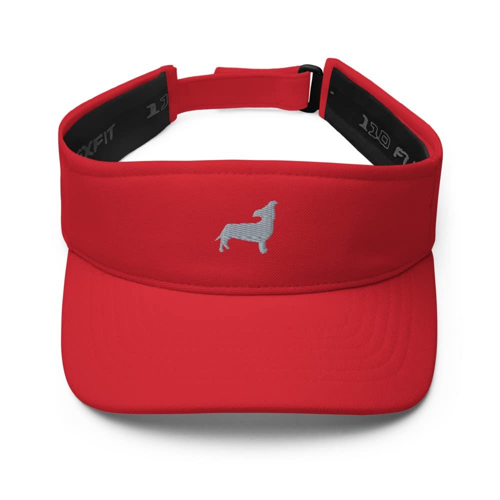 Chiweenie hat, Embroidered Unisex Visor hat, Chiweenie Gift, Chiweenie Dog mom dad hat.