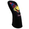 Black Smoked Ducky Hybrid Club Headcover Handmade by BeeJos view 3