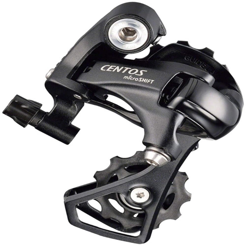 microSHIFT Centos Rear Derailleur - 10 Speed Short Cage Black