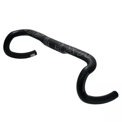 Easton EC90 ALX Drop Handlebar - Carbon, 31.8mm, 38cm, Di2 Internal Routing, Black