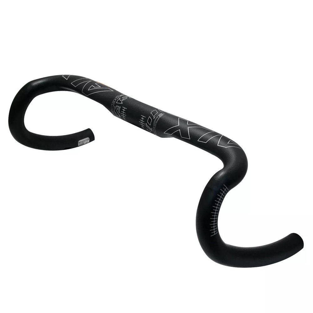Easton EC90 ALX Drop Handlebar - Carbon, 31.8mm, 38cm, Di2 Internal Routing, Black