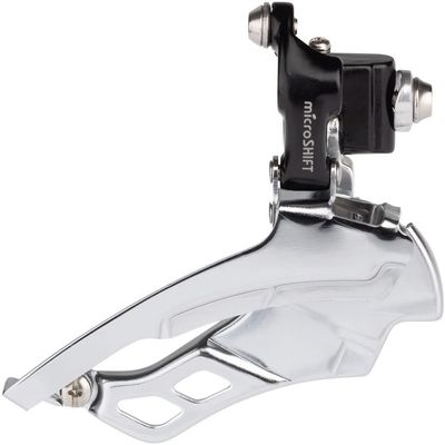 microSHIFT R10 Front Derailleur - 10-Speed Triple 50/39/30t Braze-On Shimano