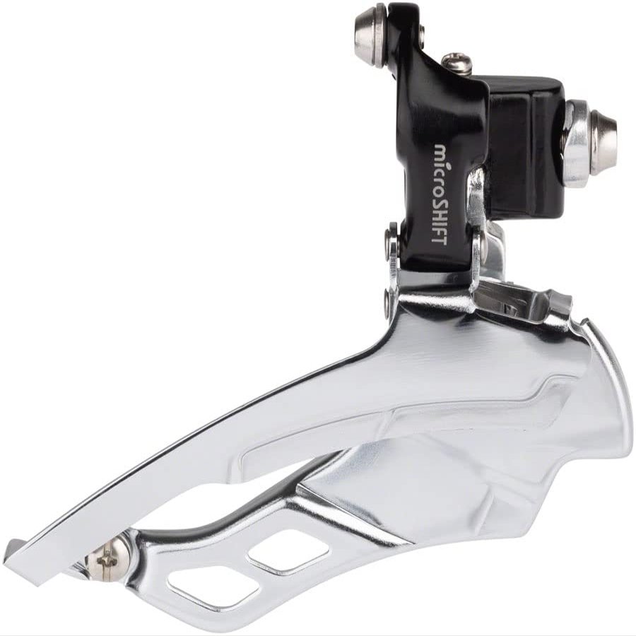 microSHIFT R10 Front Derailleur - 10-Speed Triple 50/39/30t Braze-On Shimano