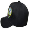 Kuwait Country Black White Letter Crest Patch On Side Embroidered Hat Cap view 4