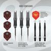 Shot Darts Steel Tip Tribal Weapon Savage (22g/23g/ 24g/25g/26g) 90% Tungsten, Front Weighted with Precision grips Handcrafted Professional Dart Set and Flights Made in New Zealand Metal Tip Bar Darts view 3