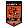 WinCraft Cincinnati Bengals Heritage History Banner Pennant view 1