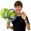 JA-RU Marvel Hulk Racket Ball Bundle Set Game (1 Pack, 2 Rackets) Plastic Paddle Tennis Racket Toys for Kids & Teens. Fun Indoor & Outdoor Summer Sports Games & Pool Beach Activities B-6826-1s view 3