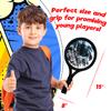 JA-RU Marvel Hulk Racket Ball Bundle Set Game (1 Pack, 2 Rackets) Plastic Paddle Tennis Racket Toys for Kids & Teens. Fun Indoor & Outdoor Summer Sports Games & Pool Beach Activities B-6826-1s view 4