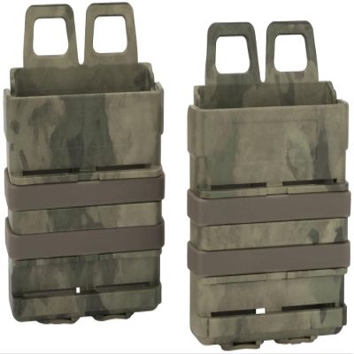 Evike Airsoft - AVNGRS Fast Hardshell Mag Holster - 2X 762x51 Large Configuration (Color: Arid Foliage)