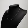 VN Jewelry Silver Necklace for Women 925 Silver Ball Beaded Chain Necklace Layered Stack Chain Choker Necklace 16" 18" 19" 20" 21" 22" 24" in (19 In) view 4