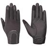 Joanna Hybrid Leather and Mesh, Equestrian Horse Riding Gloves, Black (Large 8) view 1