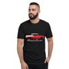 1956 Chevy Bel Air Red Antique Car Collector Cars 56 Belair Short-Sleeve T-Shirt view 3