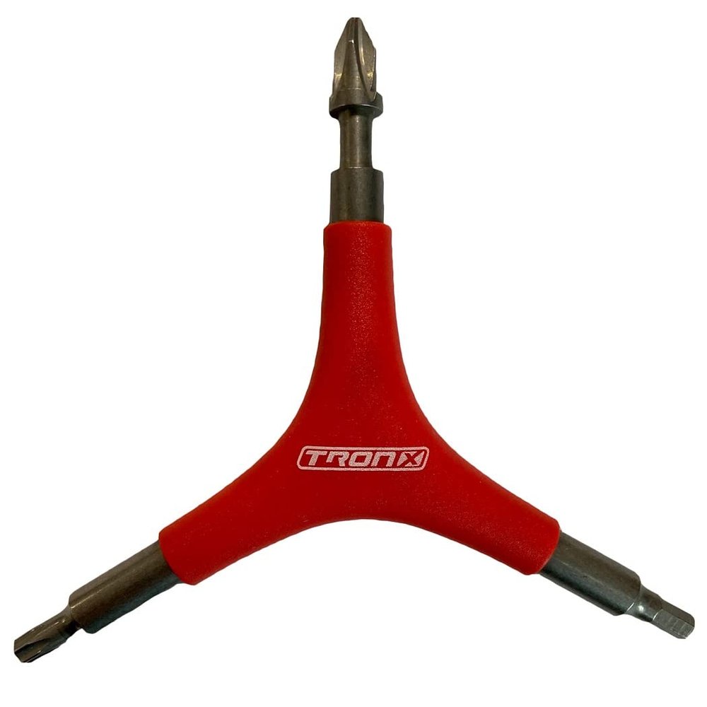 TronX Pro Inline Roller Hockey Skate Tool (Red)