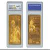 1995 Joe Montana SF 49ers / KC Chiefs 23K Gold Sculptured Card - Graded GEM Mint 10