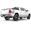 Aldera Graphics Distressed American USA US Flag Truck Tailgate Vinyl Decal Compatible with Most Pickup Trucks - Rear Graphic Car Decal Sticker (10" x 18") (Silver Grey Metallic) view 4