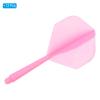 PATIKIL Integrated Dart Shaft & Flights, 12 Pack Lightweight Dart Flight Set, Pink view 2