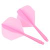 PATIKIL Integrated Dart Shaft & Flights, 12 Pack Lightweight Dart Flight Set, Pink view 3