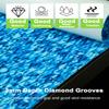 Hjdeck Universal Surfboard Pad EVA Foam Boat Flooring 47.2"x11.8" Non-Slip Deck Grip Mat Marine Carpet for Yacht Boat Kayak Decking Golf Cart view 2