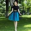 5 Layers 60cm Midi Tulle Skirt Princess Womens Adult Tutu Fashion Clothing Faldas Saia Femininas Jupe Summer Style (Color : Coffee, Size : One Size) view 4