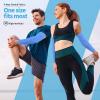 YESLIFE Blue UPF 50 Cooling Sports Arm Sleeve for Women, Men & Kid, UV Sun Protection Arm Sleeves for Men & Women - Tattoo Cover Up view 4