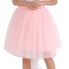 5 Layers 60cm Midi Tulle Skirt Princess Womens Adult Tutu Fashion Clothing Faldas Saia Femininas Jupe Summer Style (Color : Peach, Size : One Size) view 1