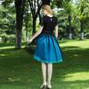 5 Layers 60cm Midi Tulle Skirt Princess Womens Adult Tutu Fashion Clothing Faldas Saia Femininas Jupe Summer Style (Color : Dusty pink, Size : One Size) view 3