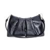 CHARMING TAILOR Women Clutch Bag Dressy Formal Handbag Pleated Metallic PU Clutch Purse for Cocktail Prom Wedding Party (Metallic Navy) view 4