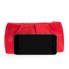 CHARMING TAILOR Evening Bag Women Wedding Party Handbag Small Dressy Formal Purse Pleated Satin Clutch (Red) view 4