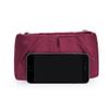 CHARMING TAILOR Evening Bag Women Wedding Party Handbag Small Dressy Formal Purse Pleated Satin Clutch (Burgundy) view 4