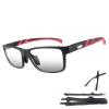 WIRUN Basketball Sports Goggles, Anti-Fog Safety Protective Glasses for Adult Men Youth Dribbling Soccer Hockey Rugby Eyewear (BlackRed) view 1