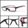 WIRUN Basketball Sports Goggles, Anti-Fog Safety Protective Glasses for Adult Men Youth Dribbling Soccer Hockey Rugby Eyewear (BlackRed) view 3