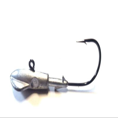 10 Unpainted Squid Jig Head Striper Bass Saltwater Lure Ultra Point Hook 3/8oz