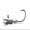 10 Unpainted Squid Jig Head Striper Bass Saltwater Lure Ultra Point Hook 3/8oz view 1
