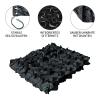 YFZNWHX DIY Black Camouflage Net Outdoor Privacy Screen Military Durable Camo Netting Sunshade Hunting Shooting Night Hidden Net 3X4m 3X5m 4X5m 5X8m 5X10m Privacy Net (Size : 3x5m/9.8x16.4ft) view 2
