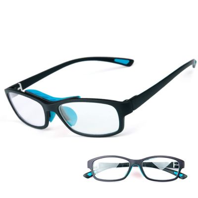 WIRUN Sports Goggles Basketball Dribble Glasses Anti-Fog Racketball Hockey Rugby Golf Protective Safety Eyewear for Men Youth (BlackBlue)