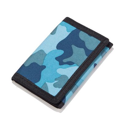 Kids Wallets for Boys Girls Teen,Cheap RFID Trifold wallet for 4-6-8-10-12-14Ages,Toddler/Youth Wallet for kids with Zipper Coin Pocket ,Novelty Wallet for Childrens Birthday/Christmas Gifts-Blue camo