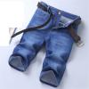 Alloaone Men Shorts Cotton Business Casual Jeans Fashion Men Short view 3