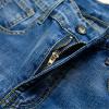 Alloaone Summer Men's Slim Denim Shorts Business Casual Fashion Loose Stretch Jeans view 3