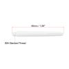 PATIKIL 48mm Dart Shafts, Medium 2BA Thread Plastic Dart Stems Dart Accessories for Steel Tip - 15 Pack (White) view 2