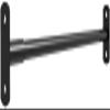 Pull Up Bar Home Exercise Bar Home Indoor Fitness Horizontal Bar, Telescopic 50-150cm Wall-mounted Pull-up Bar, Aerobic Training Fitness Equipment, Safe And Stable Load 300kg, 3 Sizes ( Size : 50 ) view 1