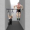 Pull Up Bar Home Exercise Bar Home Indoor Fitness Horizontal Bar, Telescopic 50-150cm Wall-mounted Pull-up Bar, Aerobic Training Fitness Equipment, Safe And Stable Load 300kg, 3 Sizes ( Size : 50 ) view 4