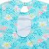 Girls Rash Guard Swimsuit UV 50+ Long Sleeve One Piece Swimwear (as1, Numeric, Numeric_12, Regular) Rainbow view 4