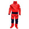 Dry Suits for Men in Cold Water Water Rescue Suit with Detachable Hood for Whitewater Canyoneering Kayaking Exploring (Red, Large)