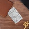 DEGASKEN Granddaughter 21st Birthday Card - Happy 21st Birthday Card for Granddaughter - Birthday Gifts for 21 Year Old Granddaughters - Beautiful Metal Engraved Wallet Cards view 4